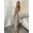 Elegant trousers with belt for women (S/M/L ONE SIZE) ITALIAN FASHION IM425057