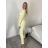 Women's Medium Length Skirt (S/M ONE SIZE) ITALIAN FASHION IMM23HG3154 S / M / L béžová krémová