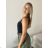 Women's Oversized Knitted Long Sleeve Sweater (S/M ONE SIZE) ITALIAN FASHION IMSN2416125 S / M black