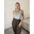 Women's Oversized Knitted Long Sleeve Sweater (S/M ONE SIZE) ITALIAN FASHION IMSN2416125 S / M black