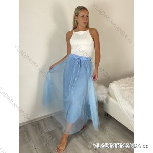 Elegant trousers with belt for women (S/M/L ONE SIZE) ITALIAN FASHION IM425057