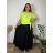 Tunic with pendant short sleeve women's oversized (54/56/58 ONE SIZE) ITALIAN FASHION IM425031