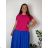 Tunic with pendant short sleeve women's plus size (3XL/4XL ONE SIZE) ITALIAN FASHION IMC23020