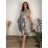 Women's Oversized Knitted Long Sleeve Sweater (S/M ONE SIZE) ITALIAN FASHION IMSN2416125 46/48/50 black