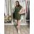 Long casual short sleeve women's dress, oversized (42/44/46 ONE SIZE) ITALIAN FASHION IMD2525370