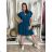 Long casual short sleeve women's dress, oversized (42/44/46 ONE SIZE) ITALIAN FASHION IMD2525370
