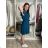 Long casual short sleeve women's dress, oversized (42/44/46 ONE SIZE) ITALIAN FASHION IMD2525370