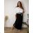 Elegant trousers with belt for women (S/M/L ONE SIZE) ITALIAN FASHION IM425057