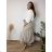 Elegant trousers with belt for women (S/M/L ONE SIZE) ITALIAN FASHION IM425057