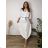 Elegant trousers with belt for women (S/M/L ONE SIZE) ITALIAN FASHION IM425057