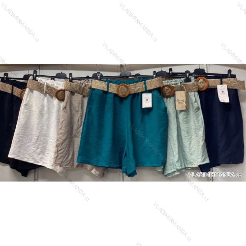 Shorts with belt oversized (42/44/46 ONE SIZE) ITALIAN FASHION IMC26233