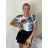 Women's summer top (UNI S / M) ITALIAN FASHION IMM20396 S / M / L pink