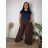 Sleeveless jacket long sleeve (uni sl) ITALIAN Fashion IMC17326  dark brown