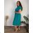 Shirt 3/4 sleeve ladies strip (4XL/5XL ONE SIZE) ITALSKÁ MÓDA IM422026