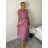 Women's Oversized Knitted Long Sleeve Sweater (S/M ONE SIZE) ITALIAN FASHION IMSN2416125 S / M / L rose old rose