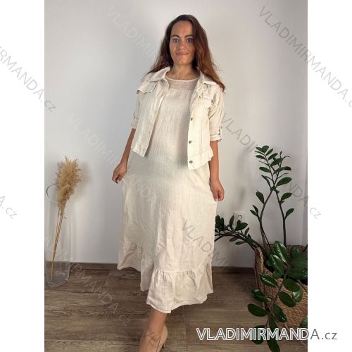 Elegant trousers with belt for women (S/M/L ONE SIZE) ITALIAN FASHION IM425057