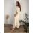 Elegant trousers with belt for women (S/M/L ONE SIZE) ITALIAN FASHION IM425057