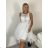 Satin Women's Long Summer Strapless Dress (S / M / L ONE SIZE) ITALIAN FASHION IMM22694