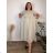 Women's Oversized Knitted Long Sleeve Sweater (S/M ONE SIZE) ITALIAN FASHION IMSN2416125