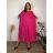 Women's Long Sleeve Shirt Dress (S/M ONE SIZE) ITALIAN FASHION IMWGM23447 50/52/54 beige