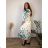 Women's Long Sleeve Shirt Dress (S/M ONE SIZE) ITALIAN FASHION IMWGM23447  blue