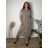 Women's Oversized Knitted Long Sleeve Sweater (S/M ONE SIZE) ITALIAN FASHION IMSN2416125