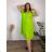 Shirt 3/4 sleeve ladies strip (4XL/5XL ONE SIZE) ITALSKÁ MÓDA IM422026