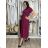 Women's Oversized Knitted Long Sleeve Sweater (S/M ONE SIZE) ITALIAN FASHION IMSN2416125 S / M / L rose old rose