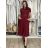 Women's Oversized Knitted Long Sleeve Sweater (S/M ONE SIZE) ITALIAN FASHION IMSN2416125 S / M / L rose old rose