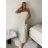 Women's strapless summer muslin dress with sleeves (S/M/L ONE SIZE) ITALIAN FASHION IM426180 S / M / L beige