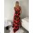 Women's Long Chiffon Short Sleeve Dress (S/M ONE SIZE) ITALIAN FASHION IMWGS231048 S / M / L white