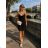 Women's 3/4 long sleeve shirt dress (XS/S/M ONE SIZE) ITALIAN FASHION IMD26000237/DUR