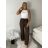 Sleeveless jacket long sleeve (uni sl) ITALIAN Fashion IMC17326 S / M / L light brown