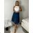 Women's Long Chiffon Short Sleeve Dress (S/M ONE SIZE) ITALIAN FASHION IMWGS231048