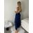 Women's Long Chiffon Short Sleeve Dress (S/M ONE SIZE) ITALIAN FASHION IMWGS231048 S / M / L white