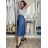 Women's Oversized Knitted Long Sleeve Sweater ZAIRA (S/M ONE SIZE) ITALIAN FASHION IMSM26000247/DUR S / M / L Light blue