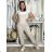 Women's Oversized Knitted Long Sleeve Sweater KORA (S/M ONE SIZE) ITALIAN FASHION IMSM26000202/DUR
