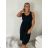 Women's Long Chiffon Short Sleeve Dress (S/M ONE SIZE) ITALIAN FASHION IMWGS231048