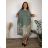 Women's Oversized Knitted Long Sleeve Sweater (S/M ONE SIZE) ITALIAN FASHION IMSN2416125