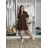 Summer dress oval short sleeve women's oversized (50/52/54 ONE SIZE) ITALIAN FASHION IM425011 M/L/XL white