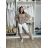 Women's Oversized Knitted Long Sleeve Sweater (S/M ONE SIZE) ITALIAN FASHION  IMSM26339/DUR