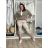 Women's Oversized Knitted Long Sleeve Sweater (42/44/46 ONE SIZE) ITALIAN FASHION IMSM26338/DUR