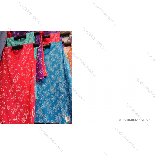 Ladies sleeveless T-shirt with pockets AH25-741T