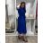 Classic shirt dress 3/4 long sleeve women's OLIVIE (M/L/XL ONE SIZE) ITALIAN FASHION IMPSS268140