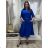 Classic shirt dress 3/4 long sleeve women's OLIVIE (M/L/XL ONE SIZE) ITALIAN FASHION IMPSS268140