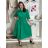 Classic shirt dress 3/4 long sleeve women's OLIVIE (M/L/XL ONE SIZE) ITALIAN FASHION IMPSS268140