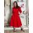 Classic shirt dress 3/4 long sleeve women's OLIVIE (M/L/XL ONE SIZE) ITALIAN FASHION IMPSS268140