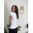 T-shirt short sleeve women (UNI S-M) ITALIAN FASHION IMM20330 white S / M / L