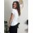 T-shirt short sleeve women (UNI S-M) ITALIAN FASHION IMM20330 white S / M / L