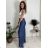 Elegant trousers with belt for women (S/M/L ONE SIZE) ITALIAN FASHION IM425057